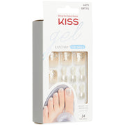 Kiss False Nails Gel Fantasy - Toe Nails (Angled Shot 1)